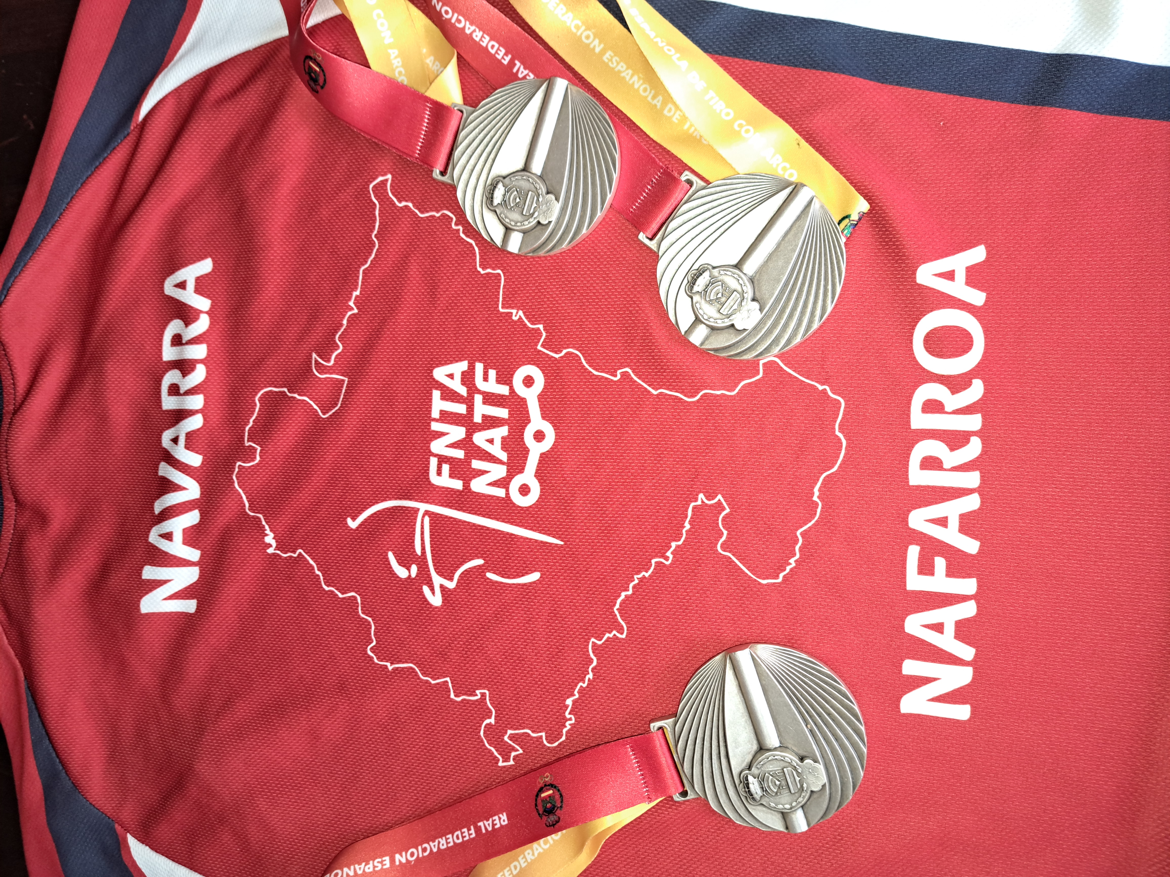 Navarra, tres medallas de plata en el Campeonato de Espa&ntilde;a de Campo de tiro con arco